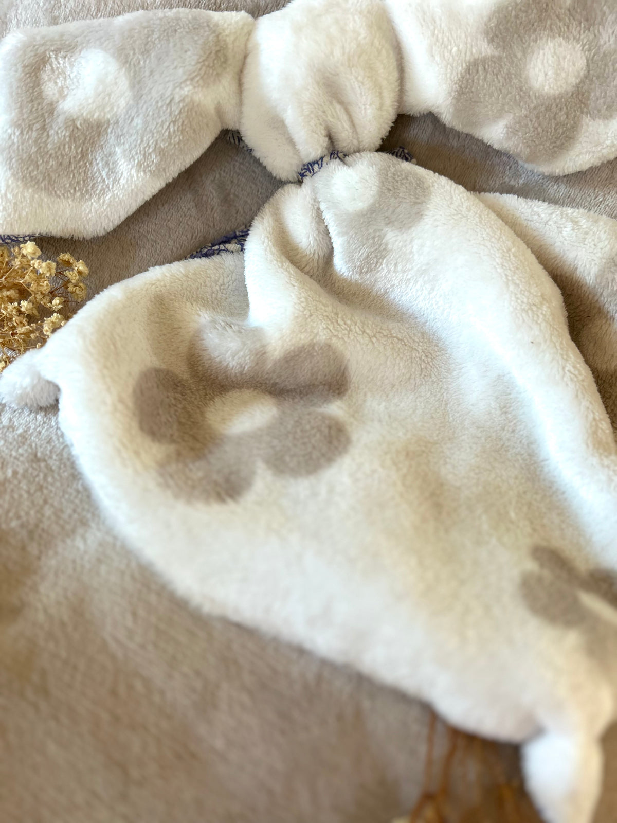Doudou lapin personnalisable