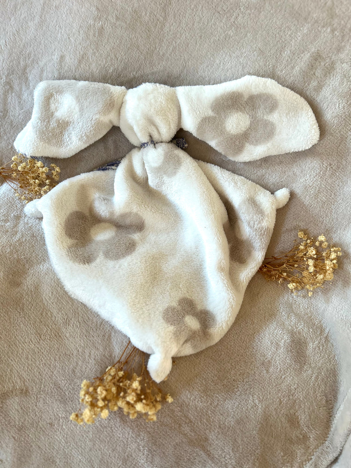 Doudou lapin personnalisable
