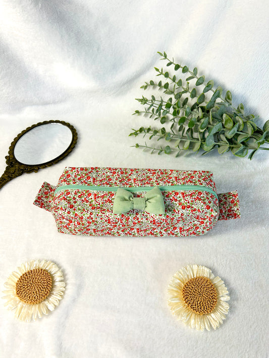 Trousse à stylos fleurie 🌸
