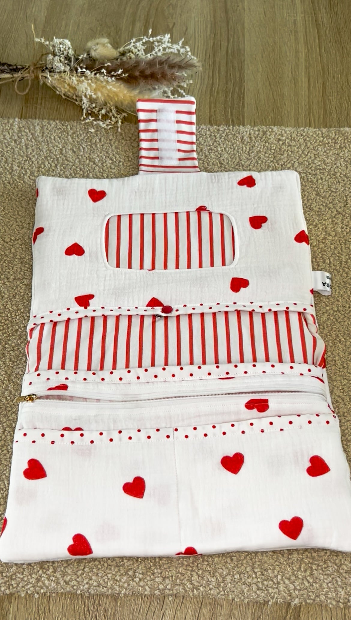 Pochette à langer nomade - Emilia