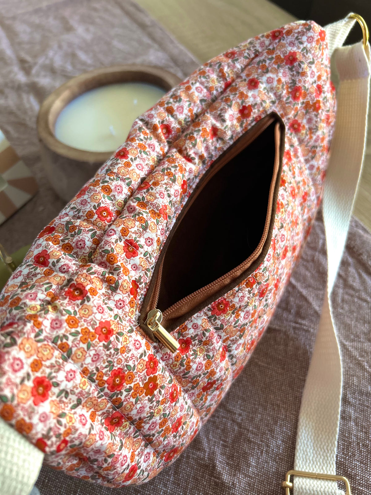 Sac banane XL matelassé